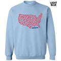 Leopard United States Puff - Adult & Kids T-Shirts, Sweatshirts & Hoodies apparel design preview 1