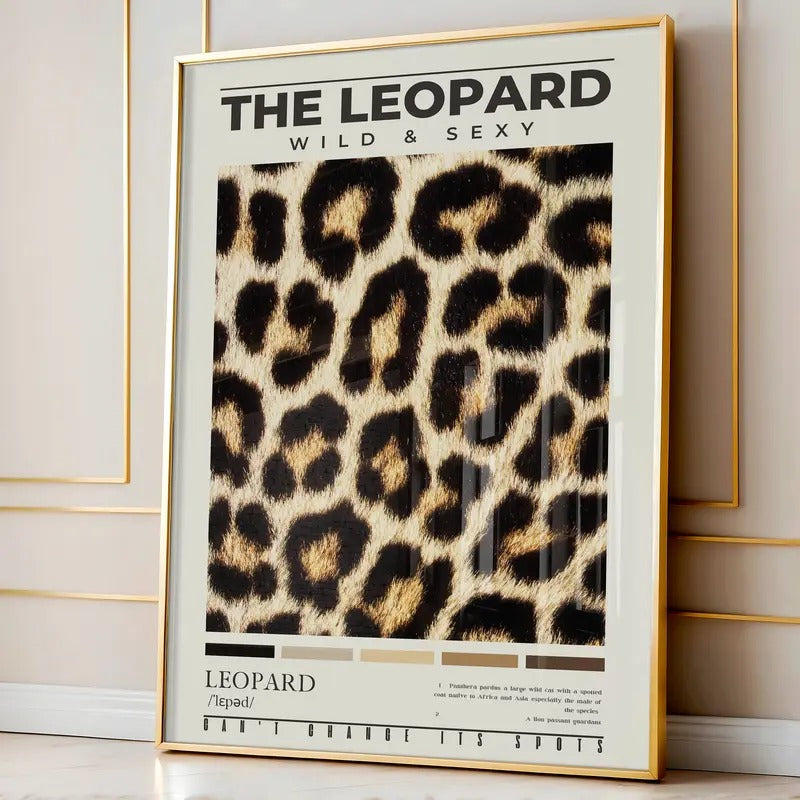 Leopard Wall Art Photography Definition Print Pattern - Adult & Kids T-Shirts, Sweatshirts & Hoodies apparel design preview 1