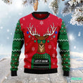 Let It Glow 3D Ugly Christmas Sweater - Holiday Gift product image