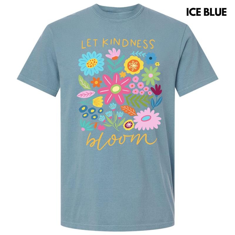 Let Kindness Bloom Comfort Colors 'NLB' - Adult & Kids T-Shirts, Sweatshirts & Hoodies apparel design preview 1