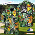 Let Partee Funny Mexico Taco Playing Golf Hawaiian - Adult & Kids T-Shirts, Sweatshirts & Hoodies apparel design preview 1