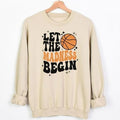 Let Madness Begin Classic March College Basketball - Adult & Kids T-Shirts, Sweatshirts & Hoodies apparel design preview 1