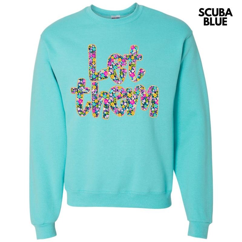 Let Them Ditzy Floral 'NLB' - Adult & Kids T-Shirts, Sweatshirts & Hoodies apparel design preview 1