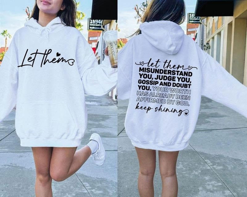 Let Them Keep Shining Inspirational Self Worth Love - Adult & Kids T-Shirts, Sweatshirts & Hoodies apparel design preview 1