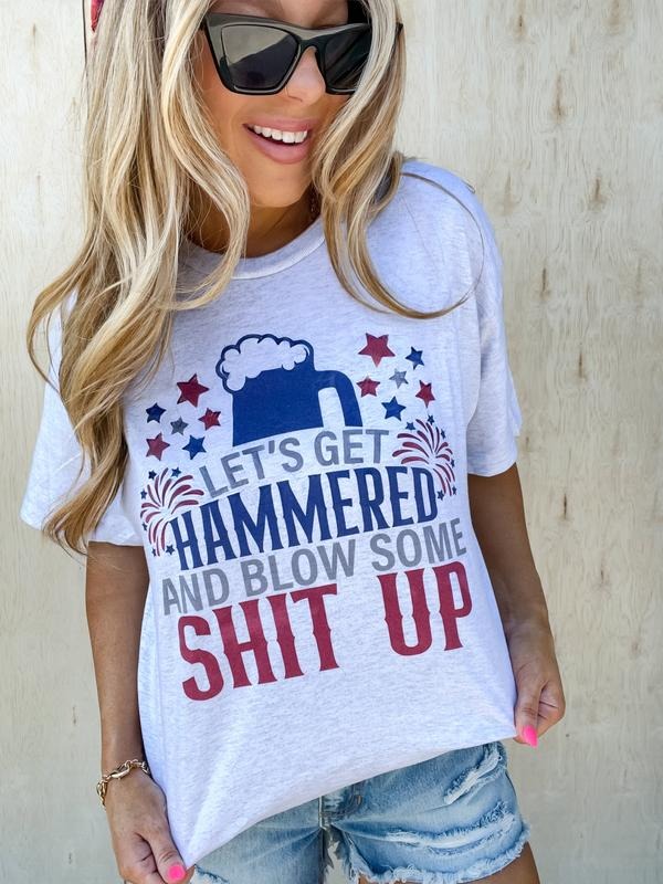 Let'S Get Hammered - Adult & Kids T-Shirts, Sweatshirts & Hoodies apparel design preview 1