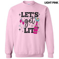 Let'S Get Lit Faux Glitter - Adult & Kids T-Shirts, Sweatshirts & Hoodies apparel design preview 1