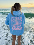 Lets Watch Sunset Summer Oversize Clothes - Adult & Kids T-Shirts, Sweatshirts & Hoodies apparel design preview 1