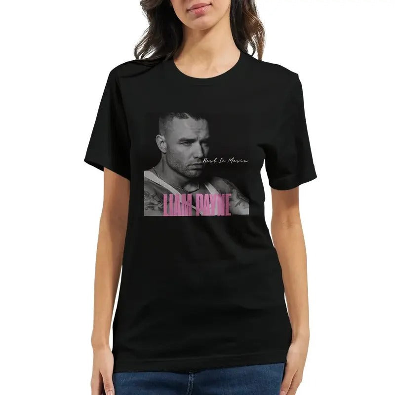 Liam Payne One Direction T Retro Tribute Muic Band 1D - Adult & Kids T-Shirts, Sweatshirts & Hoodies apparel design preview 1