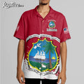 Liberia Coat Of Arms Custom Hawaiian - Adult & Kids T-Shirts, Sweatshirts & Hoodies apparel design preview 1
