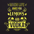 Life Lemons Vodka - Adult & Kids T-Shirts, Sweatshirts & Hoodies apparel design preview 1