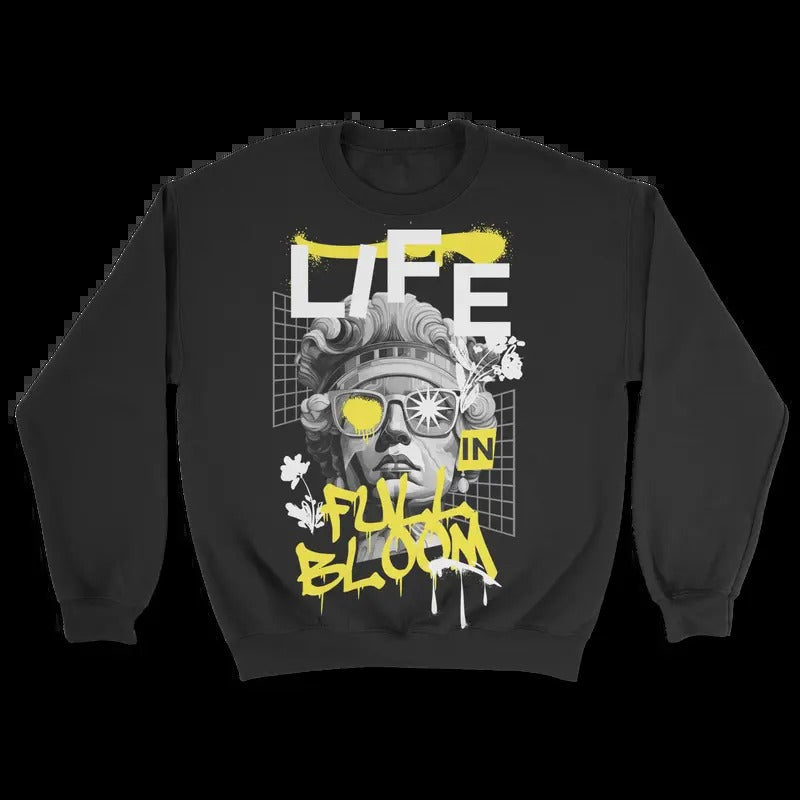 Life Full Bloom Streetwear 100% Cotton Rap& Hip Hop - Adult & Kids T-Shirts, Sweatshirts & Hoodies apparel design preview 1