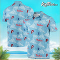 Light Blue Philadelphia Phillies Hawaiian - Adult & Kids T-Shirts, Sweatshirts & Hoodies apparel design preview 1