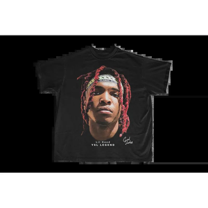 "Lil Keed" Vintage Bootleg - Adult & Kids T-Shirts, Sweatshirts & Hoodies apparel design preview 1