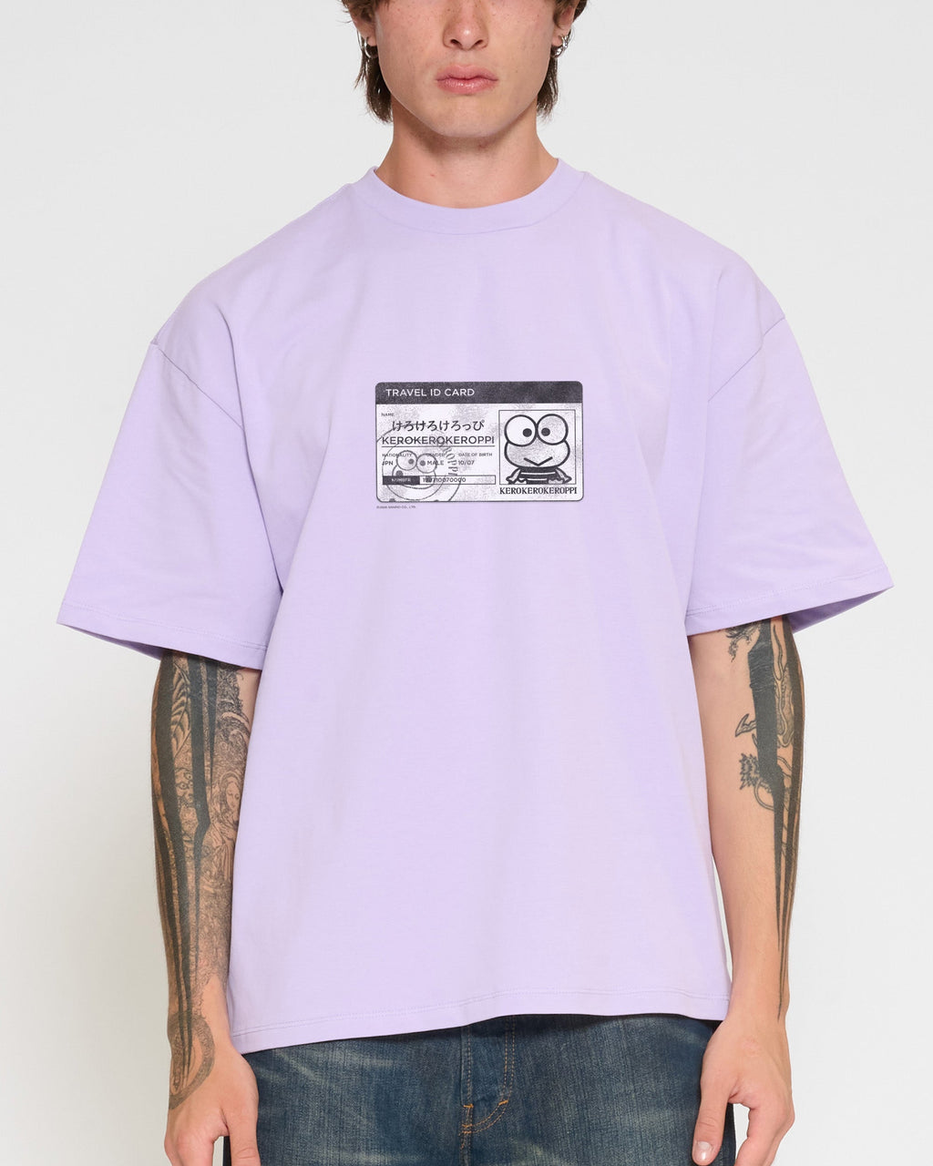 Keroppi ID Oversized - Adult & Kids T-Shirts, Sweatshirts & Hoodies apparel design preview 1