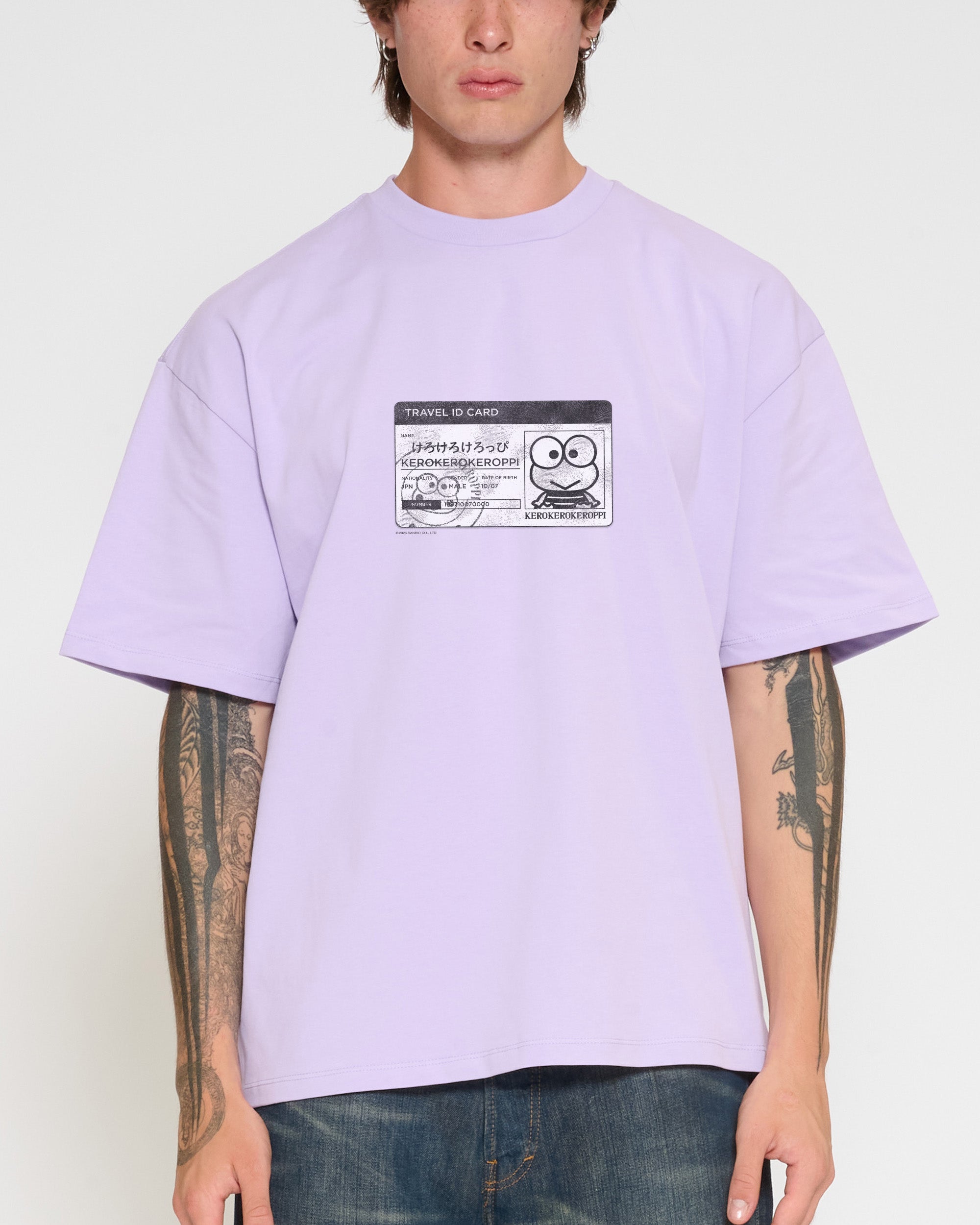 Keroppi ID Oversized - Adult & Kids T-Shirts, Sweatshirts & Hoodies apparel design preview 1