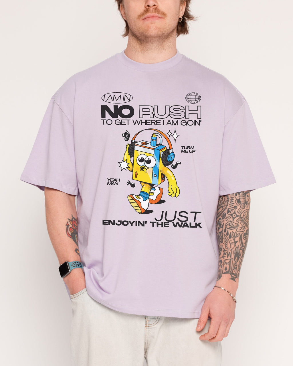 No Rush Oversized - Adult & Kids T-Shirts, Sweatshirts & Hoodies apparel design preview 1