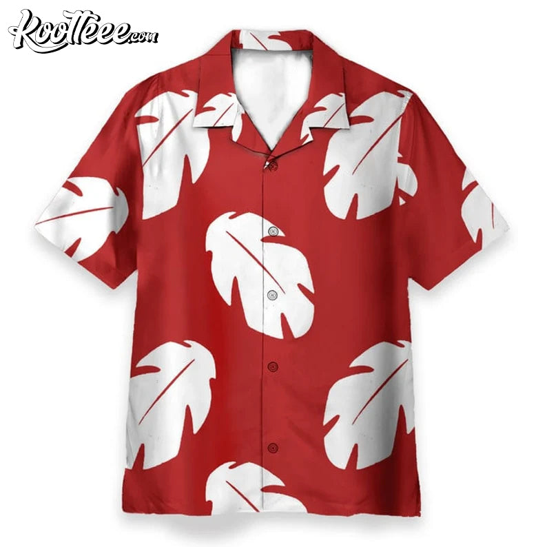 Lilo Floral Leaves Hawaiian - Adult & Kids T-Shirts, Sweatshirts & Hoodies apparel design preview 1
