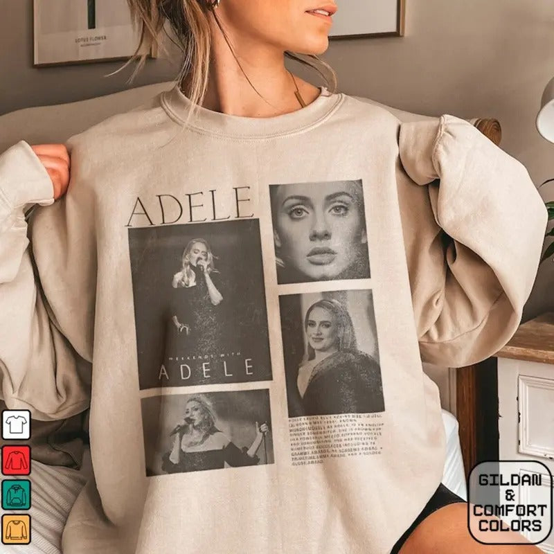 Limited Adele 2024 Fan Lover Tour - Adult & Kids T-Shirts, Sweatshirts & Hoodies apparel design preview 1