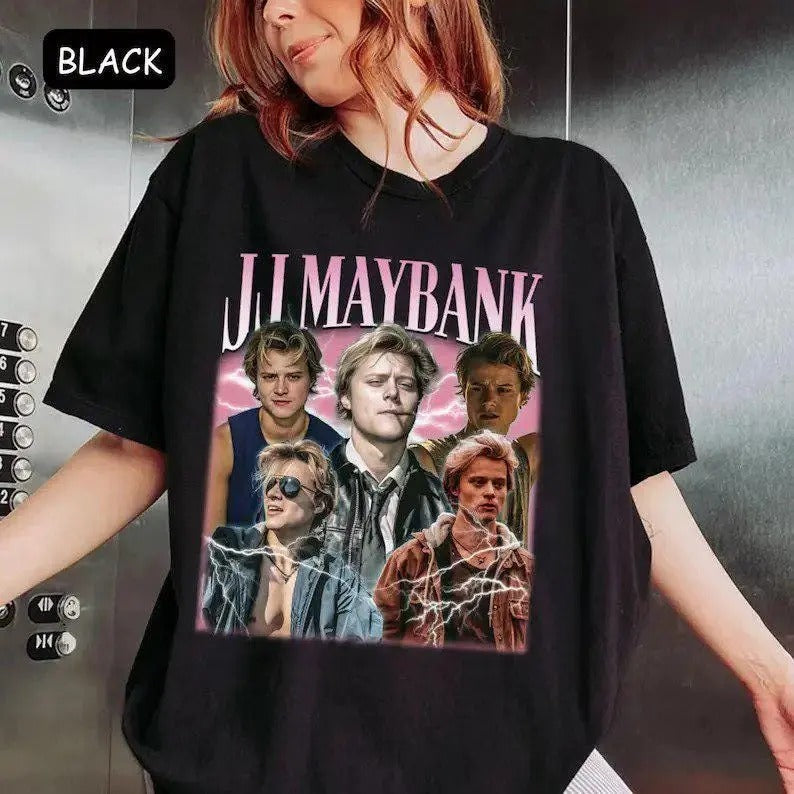 Limited JJ Maybank Vintage 90s Bootleg Outer Banks - Adult & Kids T-Shirts, Sweatshirts & Hoodies apparel design preview 1