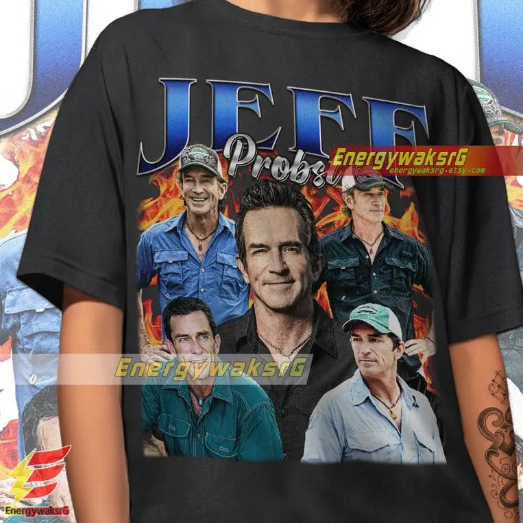 Limited Jeff Probst Presenter Homage Television Tv - Adult & Kids T-Shirts, Sweatshirts & Hoodies apparel design preview 1