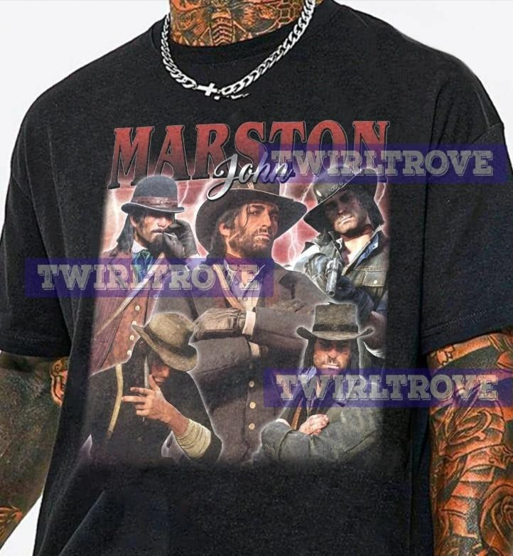 Limited John Marton Rockstar Version Vintage Man 90s - Adult & Kids T-Shirts, Sweatshirts & Hoodies apparel design preview 1