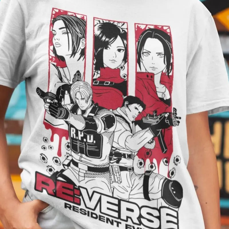 Limited Resident Evil Vintage Man Movie Characters - Adult & Kids T-Shirts, Sweatshirts & Hoodies apparel design preview 1