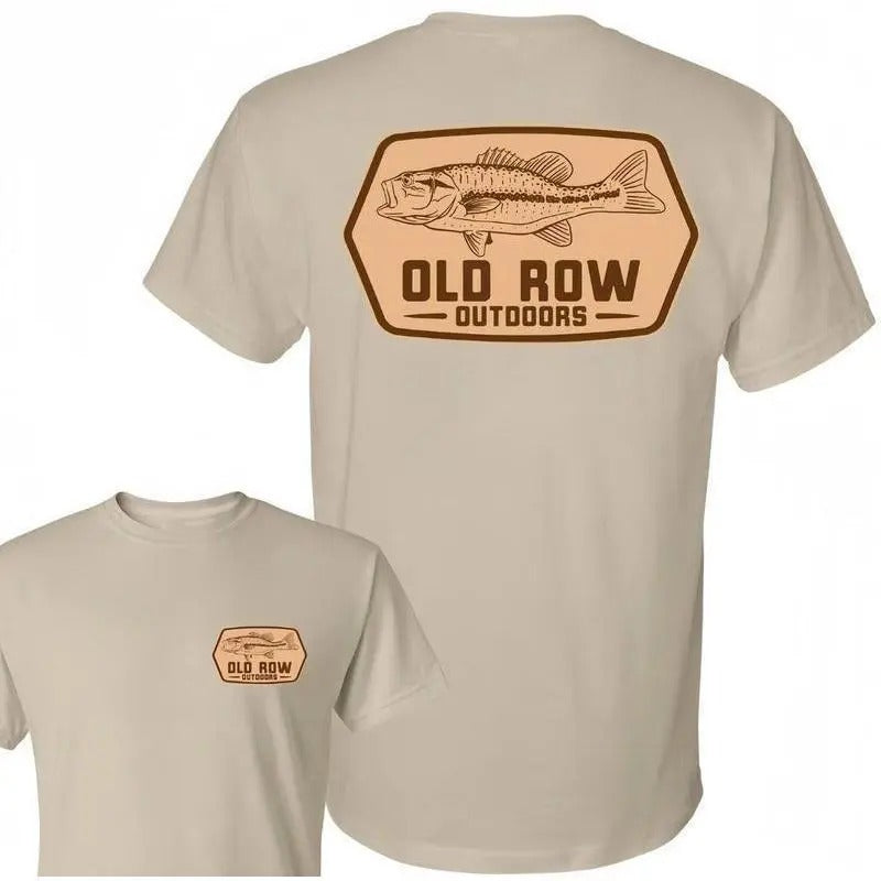 Limited Vintage Out Row Outdoors Fishing Bass Ideal - Adult & Kids T-Shirts, Sweatshirts & Hoodies apparel design preview 1