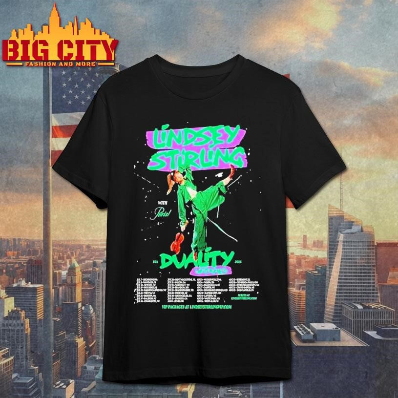 Lindsey Stirling Duality Untamed Usa Summer Tour 2026 - Adult & Kids T-Shirts, Sweatshirts & Hoodies apparel design preview 1