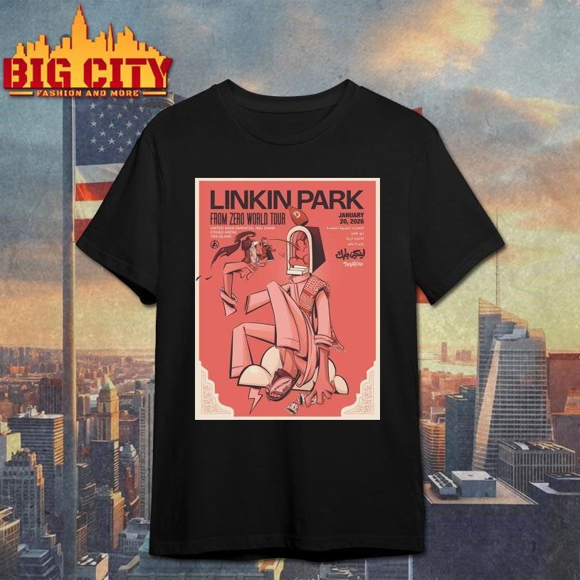 Linkin Park From Zero World Tour 2026 - Adult & Kids T-Shirts, Sweatshirts & Hoodies apparel design preview 1
