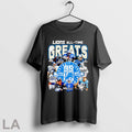 Lions All Time Greats 1960 2025 Signatures - Adult & Kids T-Shirts, Sweatshirts & Hoodies apparel design preview 1
