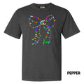 Lit Bulb Bow Comfort Colors 'NLB' - Adult & Kids T-Shirts, Sweatshirts & Hoodies apparel design preview 1