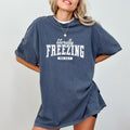 Literally Freezing Comfort Colors Season Unhinged - Adult & Kids T-Shirts, Sweatshirts & Hoodies apparel design preview 1