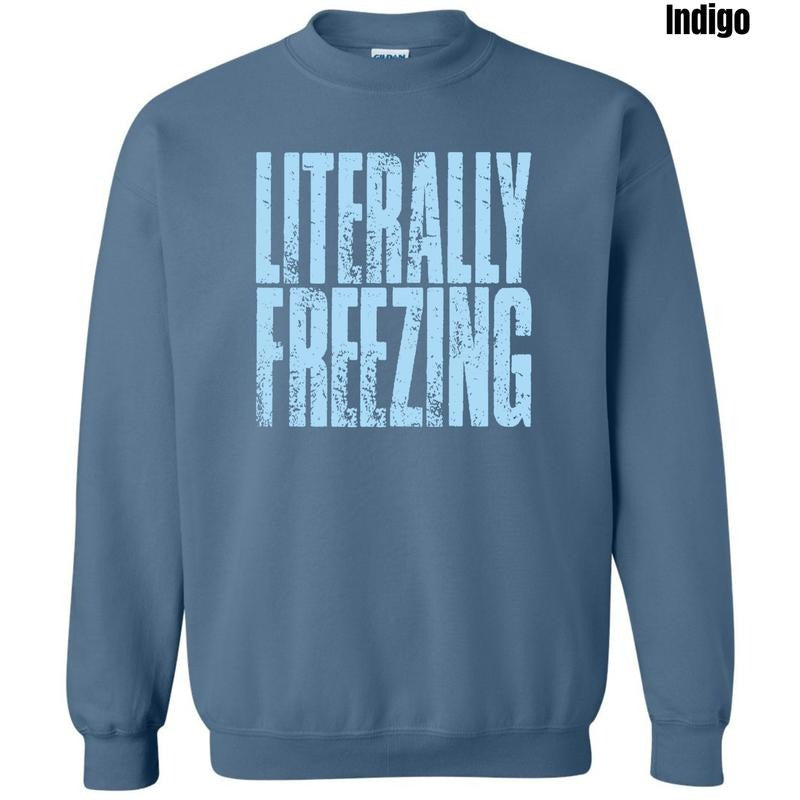 Literally Freezing 'NLB' - Adult & Kids T-Shirts, Sweatshirts & Hoodies apparel design preview 1