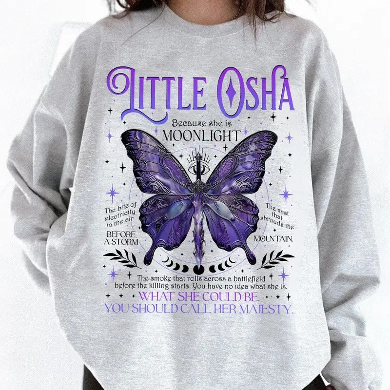 Little Osha Butterfly Quicksilver Callie Hart - Adult & Kids T-Shirts, Sweatshirts & Hoodies apparel design preview 1