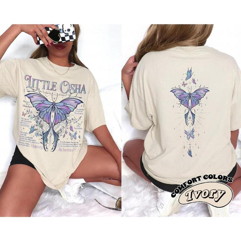 Little Osha Butterfly Quicksilver Fan Full Color - Adult & Kids T-Shirts, Sweatshirts & Hoodies apparel design preview 1