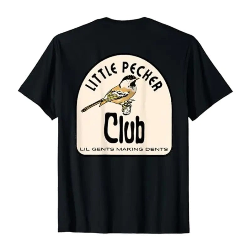 Little Pecker Club Lil Gent Making Dents - Adult & Kids T-Shirts, Sweatshirts & Hoodies apparel design preview 1