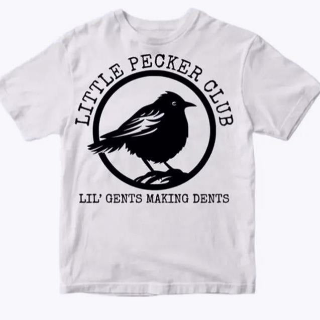 Little Pecker Club Retro Inappropriate Dank Meme - Adult & Kids T-Shirts, Sweatshirts & Hoodies apparel design preview 1