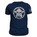 Live Without Limits US Skull Distressed Flag Sleeve - Adult & Kids T-Shirts, Sweatshirts & Hoodies apparel design preview 1