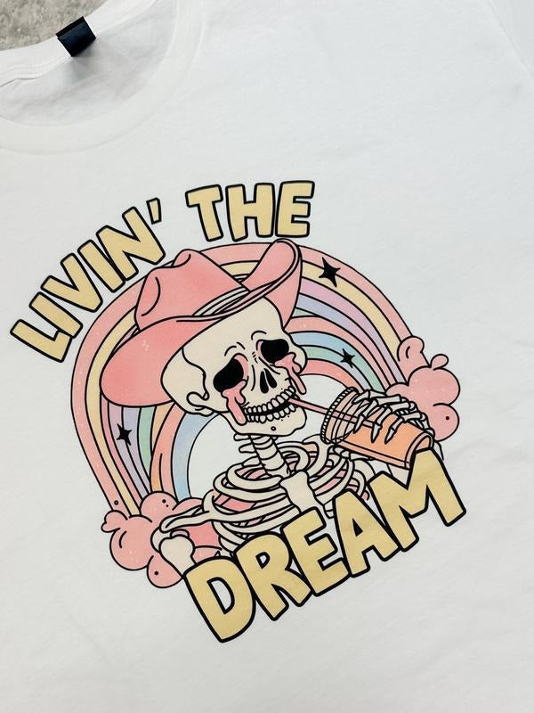 Livin' Dream Top - Adult & Kids T-Shirts, Sweatshirts & Hoodies apparel design preview 1