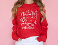 Llama Be Your Valentine Cute Love Lovers Girlfriend - Adult & Kids T-Shirts, Sweatshirts & Hoodies apparel design preview 1