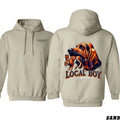 Local Boy Hunting Hound Rabbit Tracker Outdoor - Adult & Kids T-Shirts, Sweatshirts & Hoodies apparel design preview 1