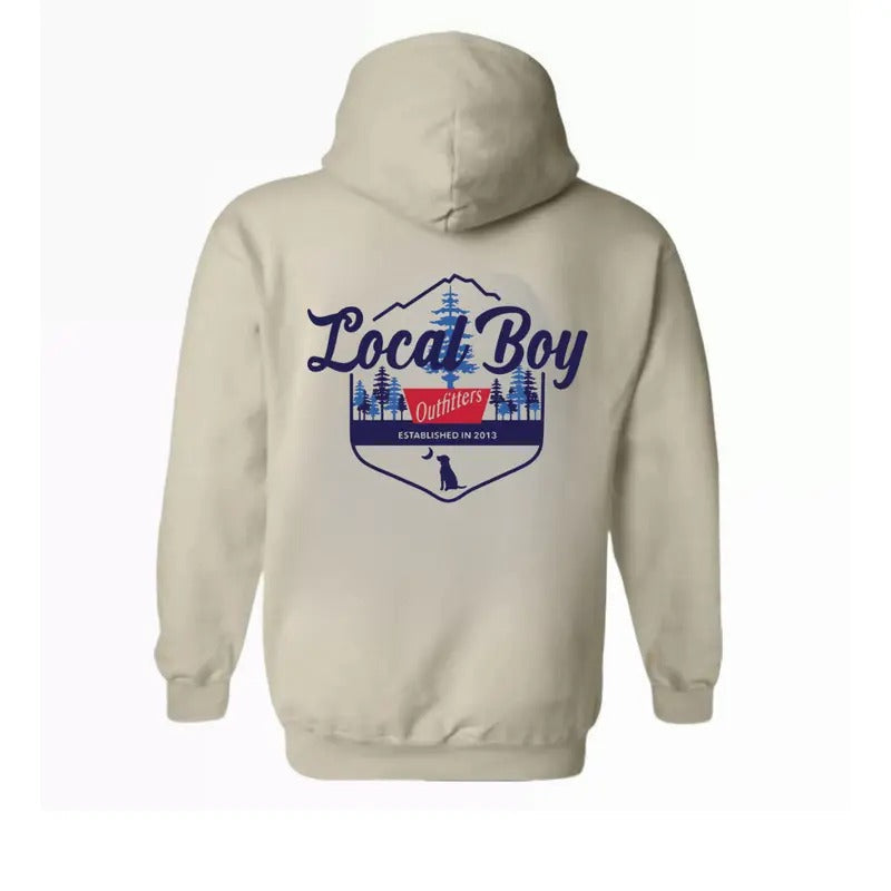 Local Boy Outfitters Mountain Wilderness Outdoor - Adult & Kids T-Shirts, Sweatshirts & Hoodies apparel design preview 1