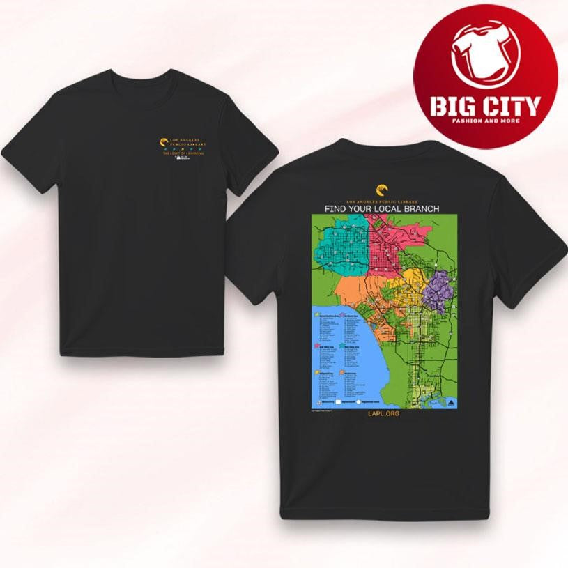 Local Library Two Sided - Adult & Kids T-Shirts, Sweatshirts & Hoodies apparel design preview 1