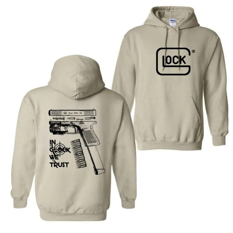 Lock Glock We Trust Double Side Disassembly Classic - Adult & Kids T-Shirts, Sweatshirts & Hoodies apparel design preview 1