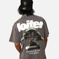 Loiter Bonsai Vintage Charcoal Trending Movie 90s - Adult & Kids T-Shirts, Sweatshirts & Hoodies apparel design preview 1