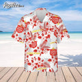 Lone Star Tropical Flower Pattern Hawaiian - Adult & Kids T-Shirts, Sweatshirts & Hoodies apparel design preview 1