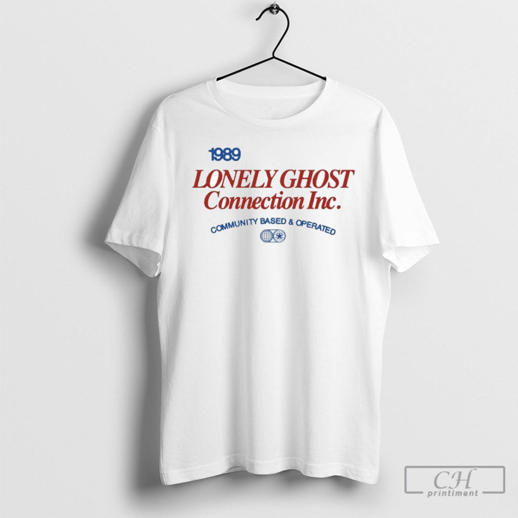 Lonely Ghost Connection Inc Community Based And - Adult & Kids T-Shirts, Sweatshirts & Hoodies apparel design preview 1