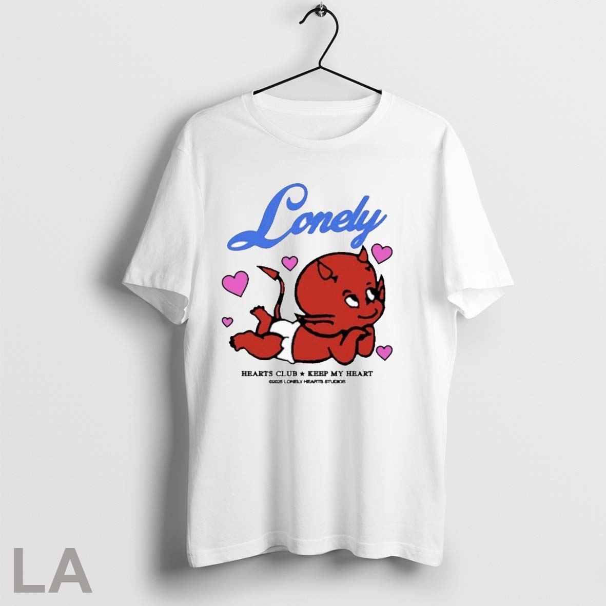 Lonely Hearts Club Keep My Heart Devil Baby - Adult & Kids T-Shirts, Sweatshirts & Hoodies apparel design preview 1