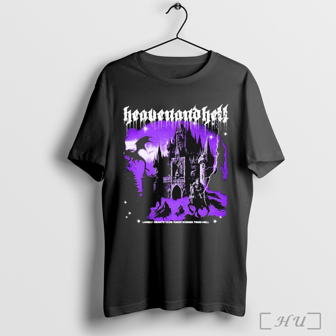 Lonely Hearts Club Scenes From Hell - Adult & Kids T-Shirts, Sweatshirts & Hoodies apparel design preview 1