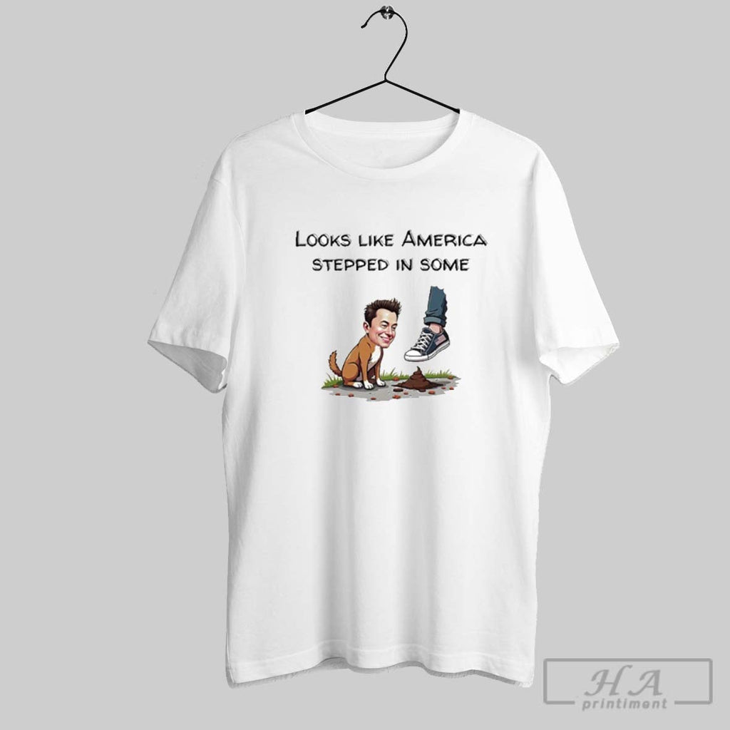 Look Like America Stepped In Some Doge Shit - Adult & Kids T-Shirts, Sweatshirts & Hoodies apparel design preview 1